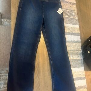 We The Free Dark Blue Flare Jeans